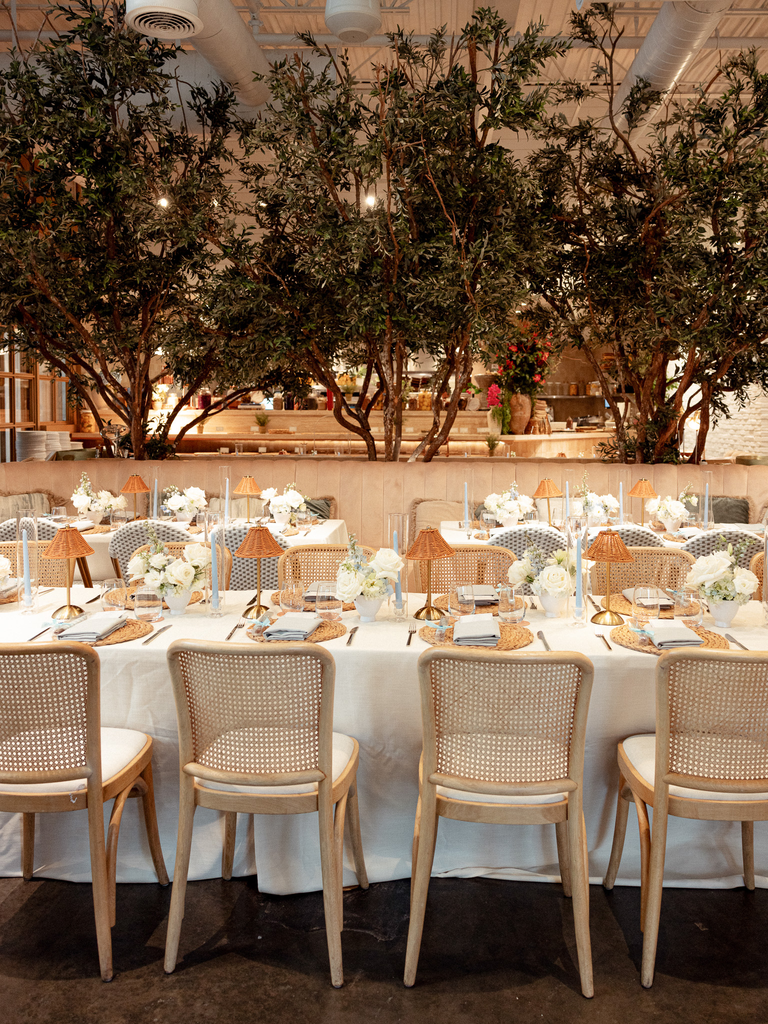 Table Setup at Aventura